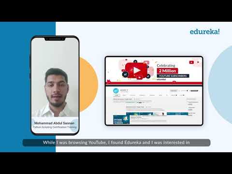 Mohammad Abdul - Python Scripting Certification Training | Make Your Career Fly with Edureka