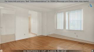 Priced At 184,900 - 103 Independence Court, Blandon, Pa 19510