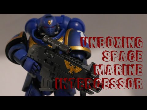 Unboxing: Bandai Primaris Intercessor Space Marine Action Figure