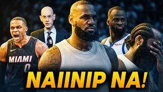 LEBRON JAMES EFFECT! Pati si Adam Silver Naiinip na! Westbrook, Harden at Draymond Naka-Standby!