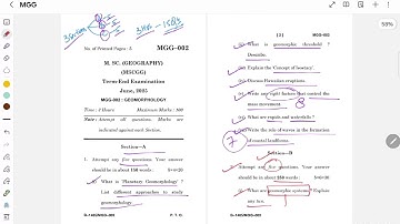 JUNE 2025 PAPER MGG-002 GEOMORPHOLOGY MASTER
