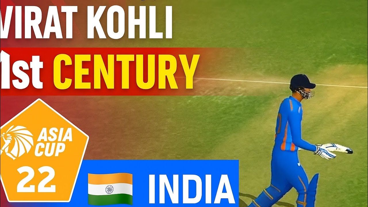 Virat Kohli 1st Century vs Afghanistan | IND vs AFG Asia Cup 2022 | King Kohli is Back 🔥