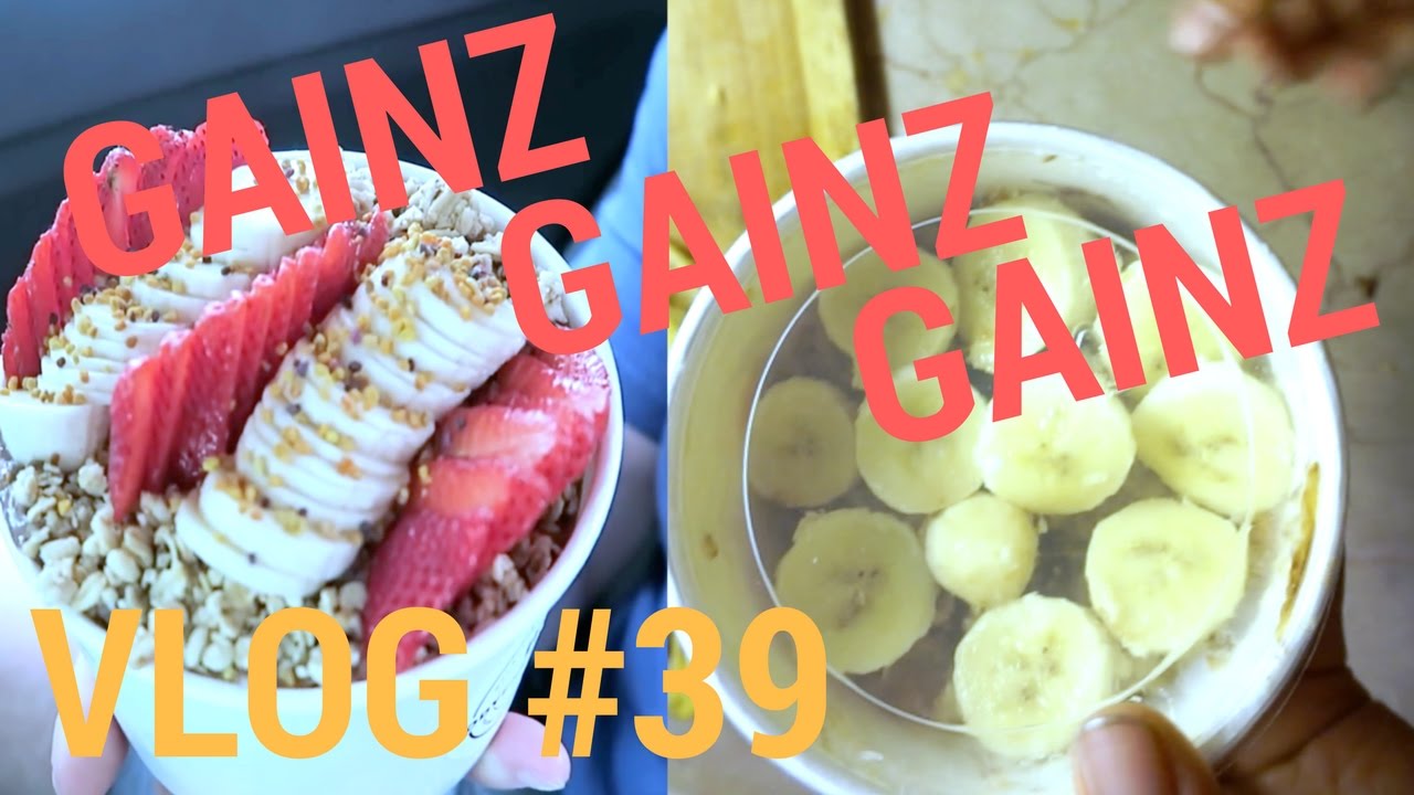 how to make a gainz bowl (vlog 39) YouTube