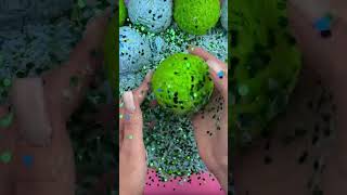 crushing soap 🫧🧼 soap balls 🟢🔵