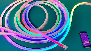 Silicone LED Neon Tube Lights Work With Waterproof Neon Tube and WS2815 Individual Addressable