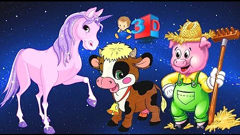 Farm animals name and sound  Kids Learning videos Animals Sounds  Toddlers Farmees Domestic animals