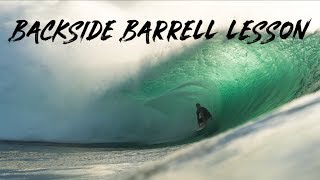 HOW TO BACKSIDE BARREL RIDE WITH JAMIE O BRIEN