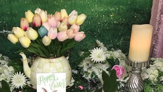 GLAM EASTER TABLESCAPE / Blossom Your Creativity