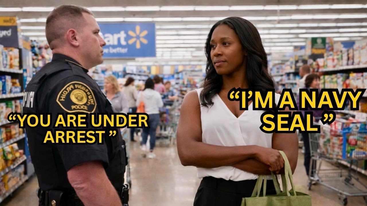 Racist Cop Assaults Black Female Navy SEAL at Walmart — Security Camera Exposes Everything