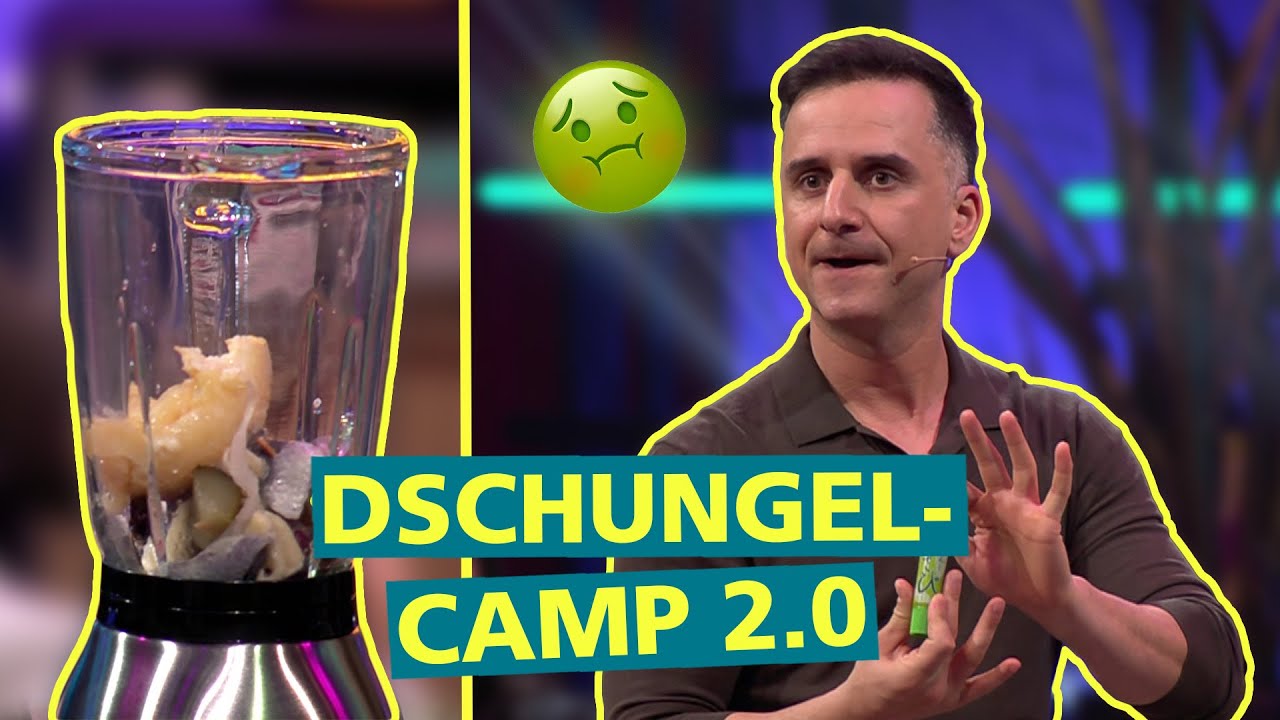 Insekten, Harzer Roller, Schafsaugen: Der Smoothie des Grauens | Bratwurst & Baklava - Die Show