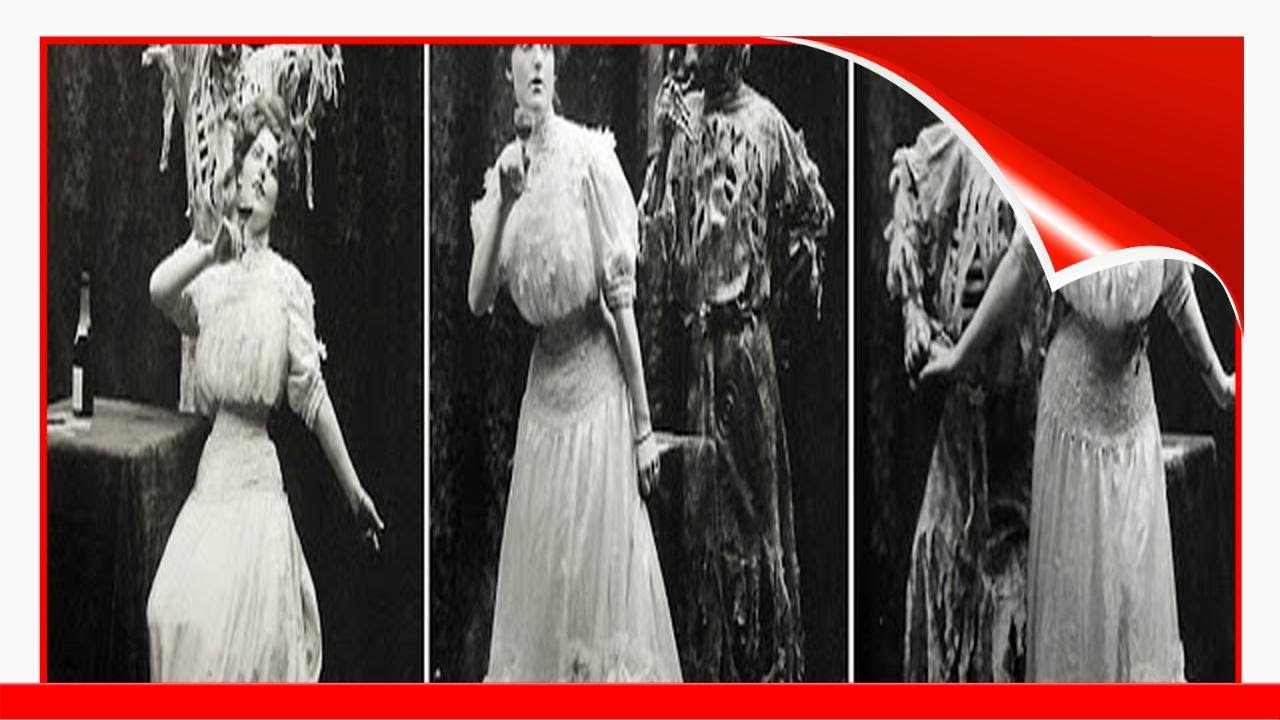 Pictures From Victorian Play Death And The Lady (1906) !