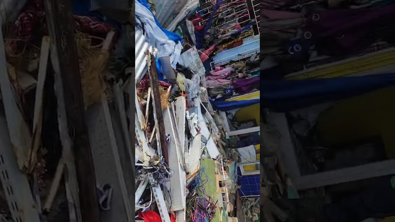 Black River Jamaica totally destroyed 😱😱😱