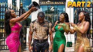 Billionaire's Son PRETENDS To Be A Poor Security Guard In His Father's New Bank