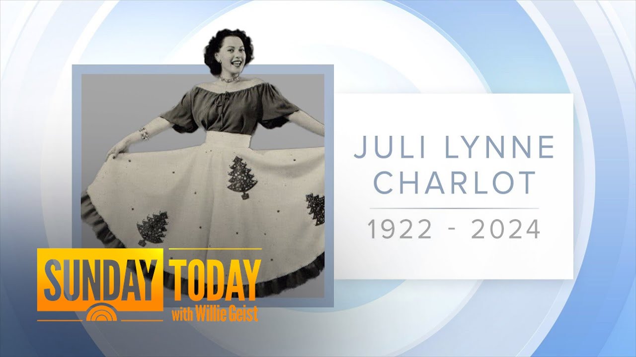 Juli Lynne Charlot, creator of iconic ’50s poodle skirt, dies at 101