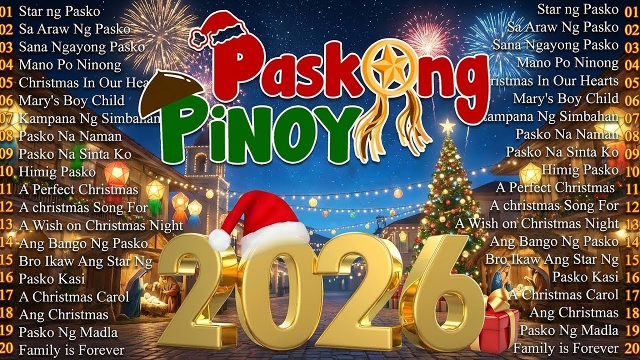 Paskong Pinoy 2026 🎄 Jose Mari Chan Christmas Songs ✨The Best Filipino Christmas Songs Playlist 🎅