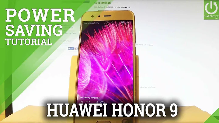 HONOR 9 Power Saving Mode / Battery Saving Trick