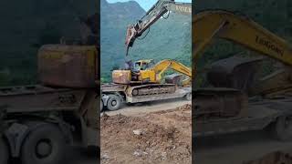 Rebellion of the excavators #shorts #excavator #экскаватор #truck #รถขุด