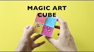How to Make a Magic Paper Art Cube Transformer