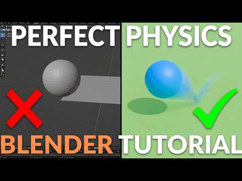 Perfect Bouncy Ball Animation in Blender | Dynamic Physics Guide