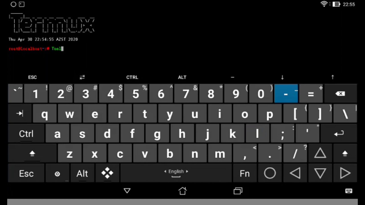 Tool-X на Termux. Пародия на DarkFly