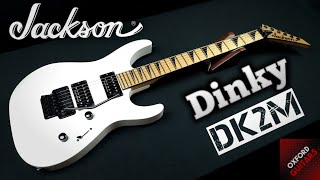 Jackson Dk2M Pro Dinky Snow White 2007 Made In Japan Maple Fingerboard Guitar Close Up Video Demo