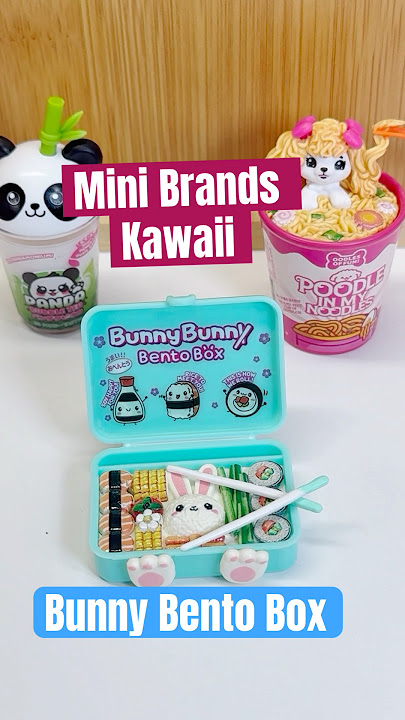 The CUTEST Mini Brands Kawaii 🩷 #shorts #minibrands #kawaii #asmr