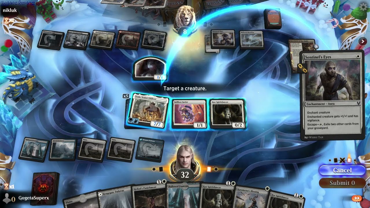 MTG Arena Historic Azorius Auras - GogetaSuperx