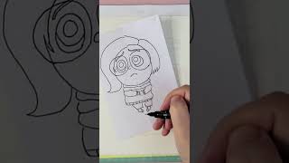 Inside Out 2 Halloween Game Book #diy #insideout2  #halloween  #gamebook  #quietbook  #asmr  #종이놀이