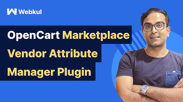 OpenCart Marketplace Vendor Attribute Manager Plugin - Overview