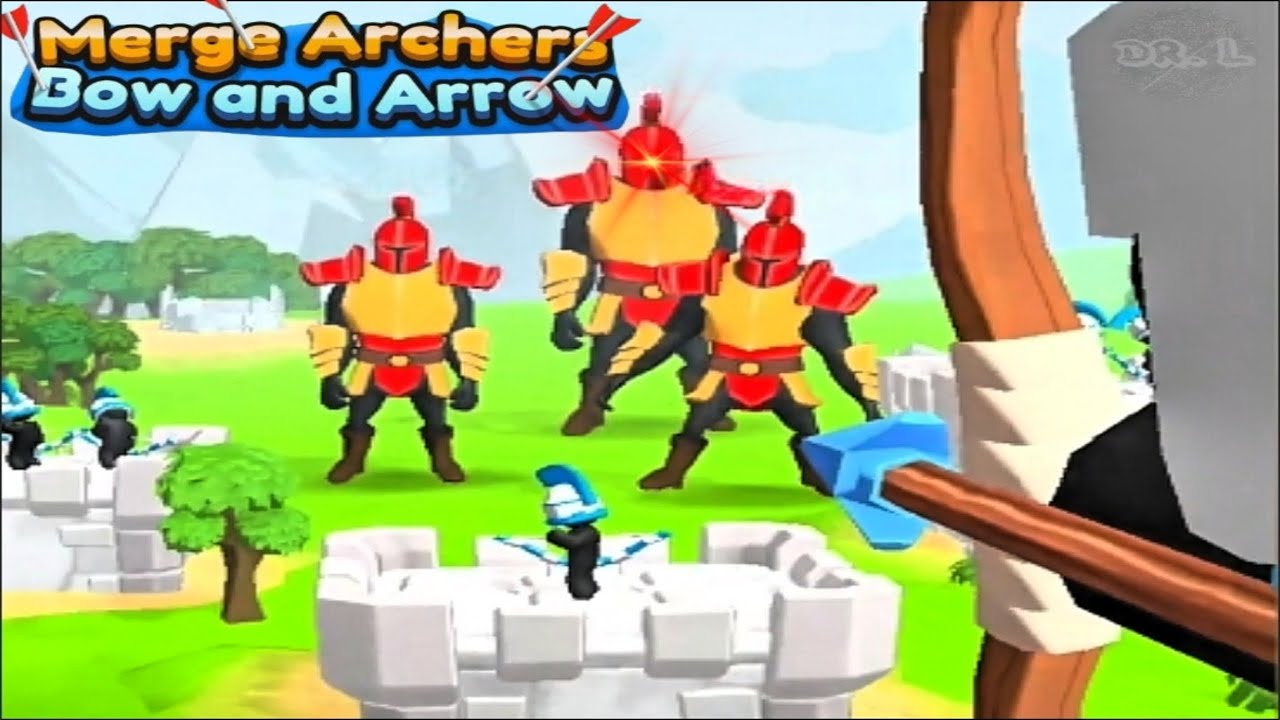 Merge Archers: Bow and Arrow Gameplay 🏹 | Challenging Levels 20 to 35 ...