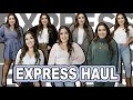 EXPRESS FALL TRY-ON HAUL | Casual, Work, & Event Outfits