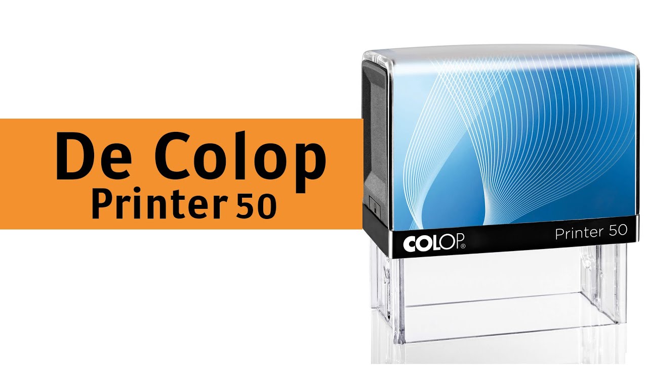 Stempels maken bij Kantoorstempels.nl. De Colop 50 stempel