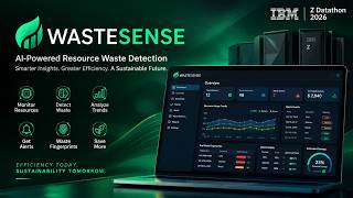 WASTESENSE | AI-Powered Resource Waste Detection — IBM Z Datathon 2026