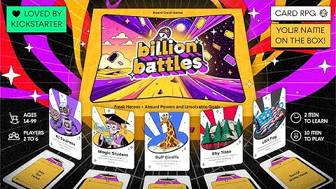 A Kickstarter Project We Love: Billion Battles RPG - The Multiverse of Fantasy