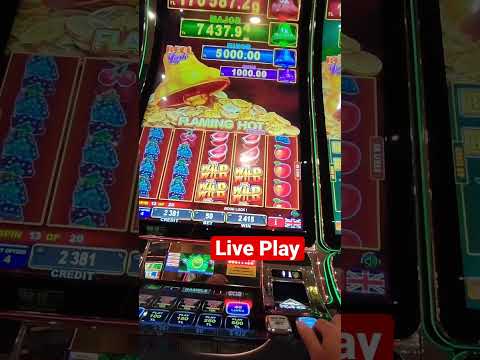 EGT FLAMING HOT EXTREME BELL LINK NEW VERSION | Live Play #shorts #lasvegas #viral #usa #subscribe