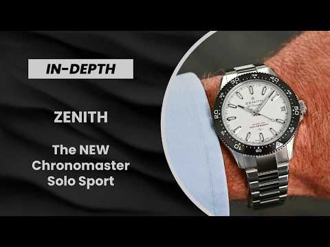 Flying Solo: The NEW Zenith Chronomaster Sport Solo Strips Down The Famous El Primero