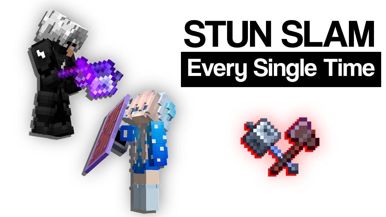 Most Simplified Tutorial On Stun Slamming In Minecraft | Mace PvP Guide