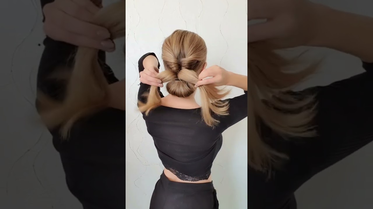 TUTO CHIGNON BAS FACILE & RAPIDE