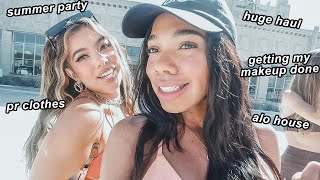 Weekly vlog, Huge clothing haul,events and partying!