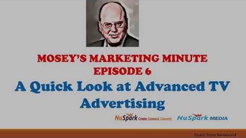 A Quick Look at Advanced TV Advertising