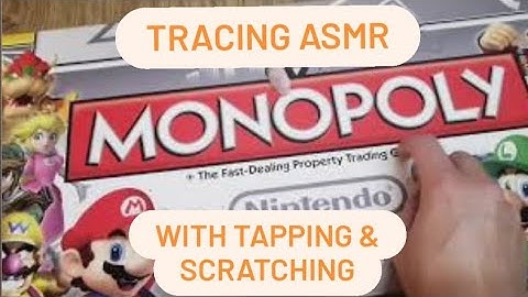 ASMR | Tracing on Different Board Games | Fast Tapping & Scratching | No Talking