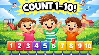 Number Line Song for Kids | Counting Forward & Backward | Fun Math Song for Preschool & Kindergarten