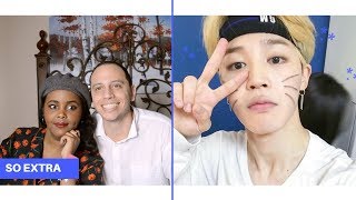 Video thumbnail of "BTS BEING A LOUD SQUAD REACTION (BTS REACTION)"