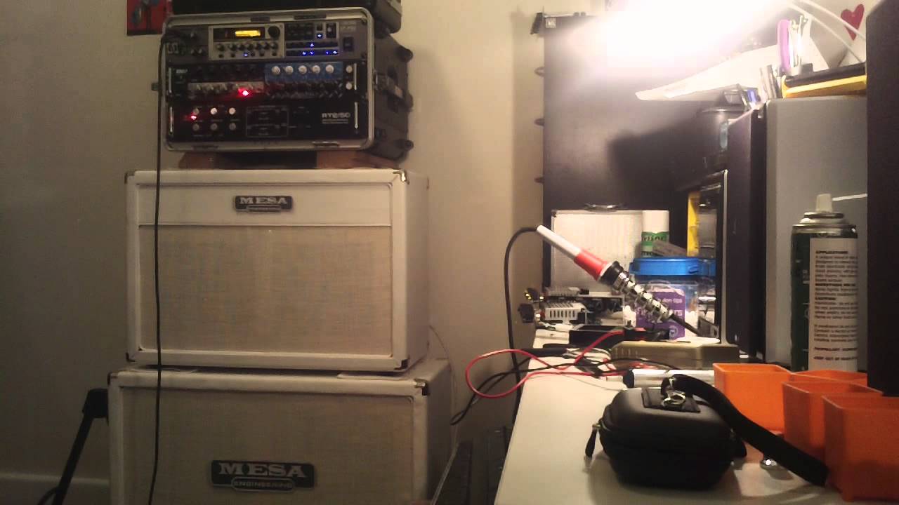 Randall MTS Modded Recto Recitfier Module Mesa 2x12 Schecter Signature Solo 6 Bare Metal Mods