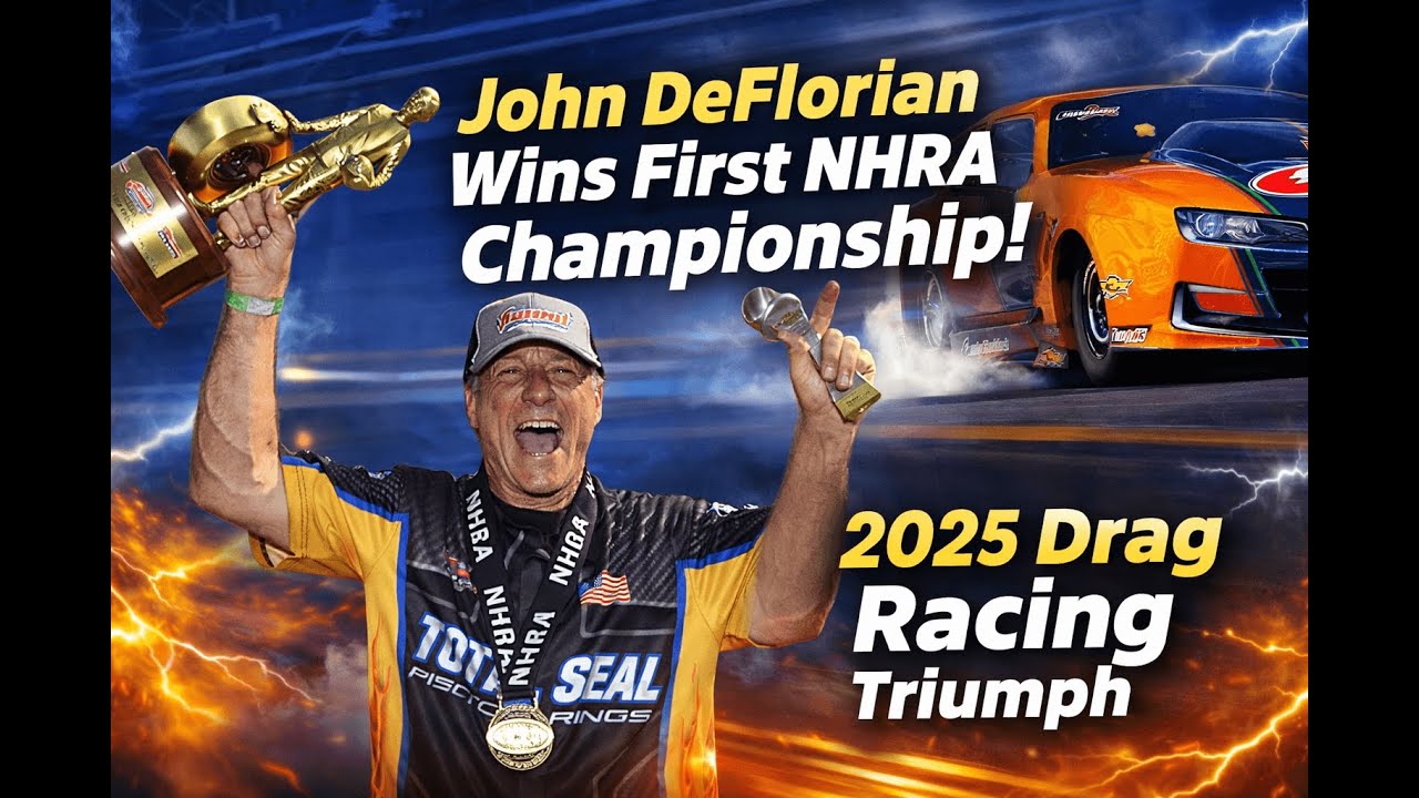 John DeFlorian: From Tough Beginnings to His First NHRA World Title | 2025 Drag Racing Victory