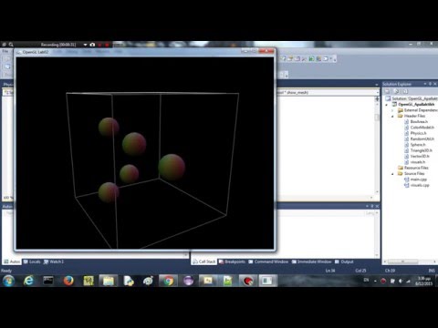 Sphere to Sphere Collision and Response