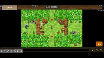 CodeCombat: Stage 2: "Closed CrossRoad"
