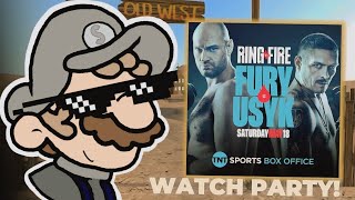 🔴 Tyson Fury vs. Oleksandr Usyk | Ring Of Fire Watch Party!