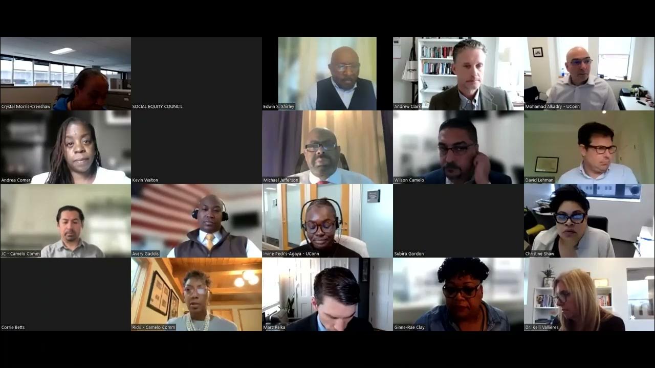 Social Equity Council Video Social Equity Council Public Meeting 53