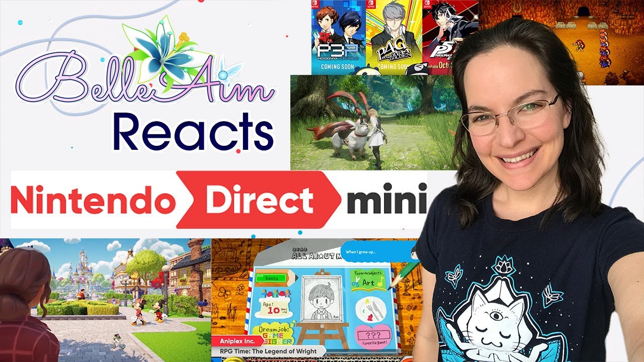 BelleAim Reacts: Nintendo Direct Mini! Harvestella, Persona, Live A Live & More! [6.28.2022]